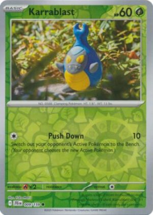 SV Journey Together 009/159 Karrablast (Reverse Holo)