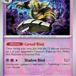 SV Prismatic Evolutions 037/131 Dusknoir (MASTER BALL Pattern Holo)
