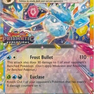 SV Prismatic Evolutions 026/131 Glaceon ex (Prismatic Evolutions Stamp)