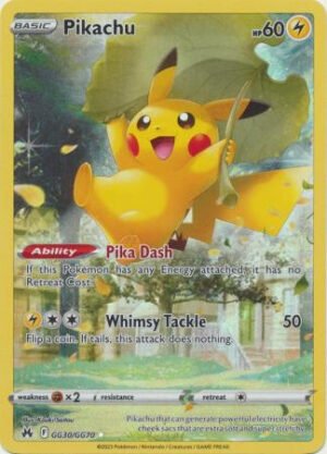 Crown Zenith GG30/GG70 Pikachu (Full Art)