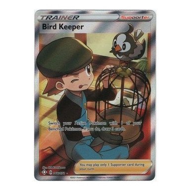 Shining Fates 066/072 Bird Keeper (Full Art)