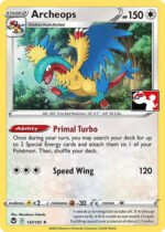 SWSH Silver Tempest 147/195 Archeops (Prize Pack League Promo Non-Holo)