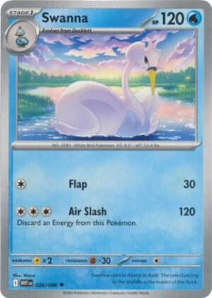 SV White Flare 026/086 Swanna