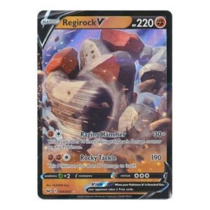 Sword & Shield (Base) 104/202 Regirock V (Half Art)