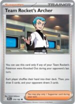 SV Destined Rivals 170/182 Team Rocket’s Archer