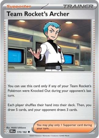 SV Destined Rivals 170/182 Team Rocket’s Archer