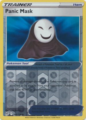 SWSH Lost Origin 165/196 Panic Mask (Reverse Holo)