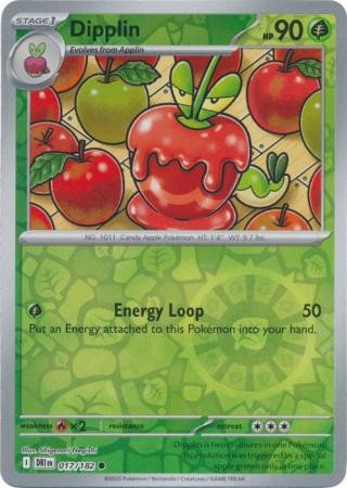 SV Destined Rivals 017/182 Dipplin (Reverse Holo)
