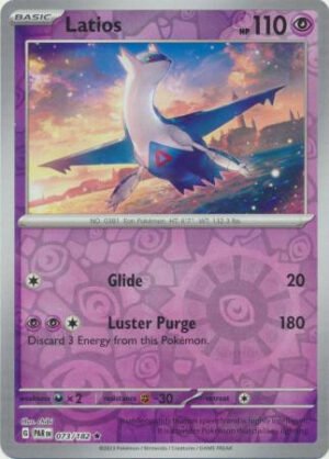 SV Paradox Rift 073/182 Latios (Reverse Holo)