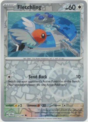 SV Stellar Crown 121/142 Fletchling (Reverse Holo)