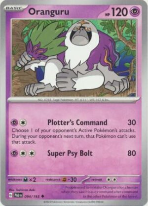 SV Paldea Evolved 094/193 Oranguru