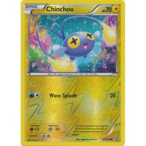 XY Primal Clash 57/160 Chinchou (Reverse Holo)