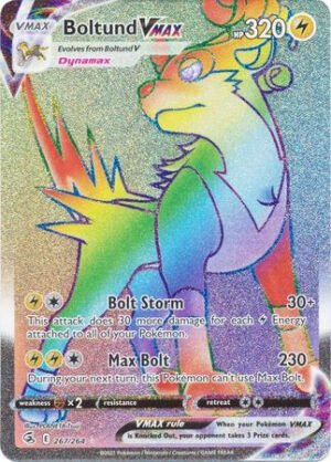 Fusion Strike 267/264 Boltund VMAX (Rainbow Rare)