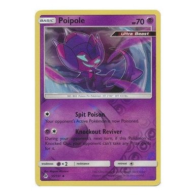 SM Forbidden Light 55/131 Poipole (Reverse Holo)