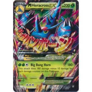 XY Furious Fists 5/111 M Heracross EX (Half Art Mega)