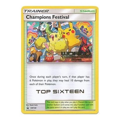 Sun & Moon Promo SM148 Champions Festival (Top 16)