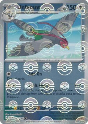 SV Black Bolt 073/086 Unfezant (POKE BALL Reverse Holo)