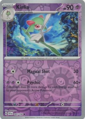 Scarlet & Violet (Base Set) 085/198 Kirlia (Reverse Holo)