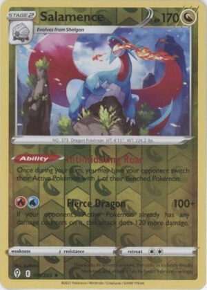 Evolving Skies 109/203 Salamence (Reverse Holo)