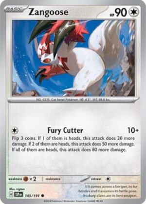 SV Surging Sparks 149/191 Zangoose