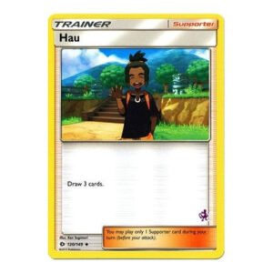 Sun and Moon (Base Set) 120/149 Hau (Mewtwo Symbol)