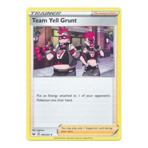 Sword & Shield (Base) 184/202 Team Yell Grunt
