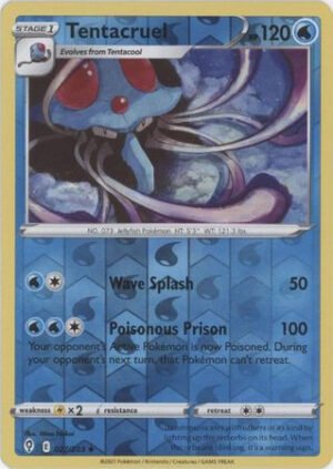 Evolving Skies 027/203 Tentacruel (Reverse Holo)