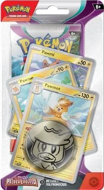 Scarlet and Violet Paldea Evolved Premium Checklane Blister Pawmot