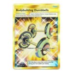 SM Burning Shadows 161/147 Bodybuilding Dumbbells (Secret Rare)