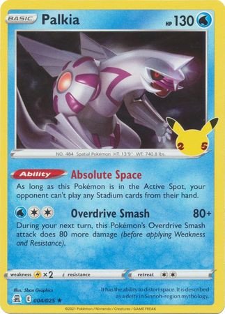 Celebrations 04/25 Palkia (Holo)