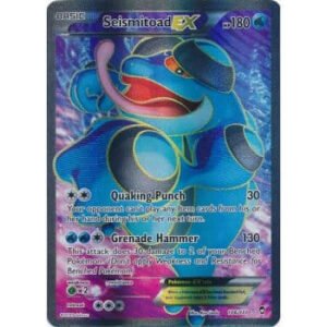 XY Furious Fists 106/111 Seismitoad EX (Full Art)