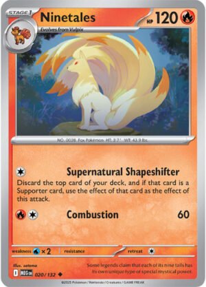 Mega Evolution 020/132 Ninetales