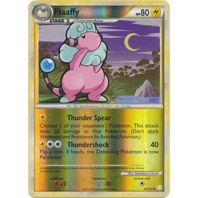 HeartGold & SoulSilver 42/123 Flaaffy (Reverse Holo)