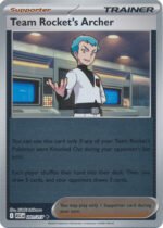 ME Ascended Heroes 201/217 Team Rocket's Archer (Reverse Holo)