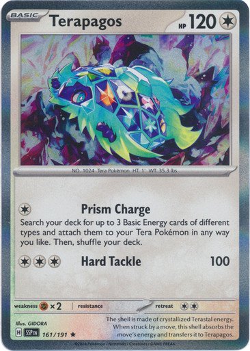 SV Surging Sparks 161/191 Terapagos (Holo)