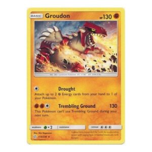 SM Cosmic Eclipse 113/236 Groudon (Non-Holo)