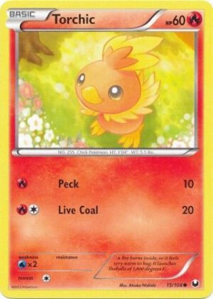 Dark Explorers 15/108 Torchic