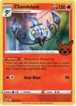 SWSH Lost Origin 026/196 Chandelure (Pikachu Pumpkin Holo Stamp)