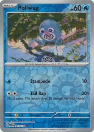 SV Twilight Masquerade 041/167 Poliwag (Reverse Holo)