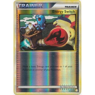 HeartGold & SoulSilver 91/123 Energy Switch (Reverse Holo)