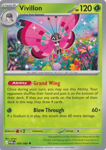 ME Perfect Order 009/088 Vivillon