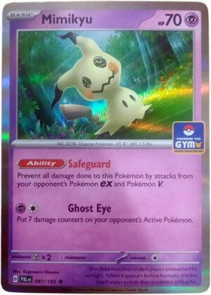 SV Paldea Evolved 097/193 Mimikyu (TCG Gym Stamp Holo)