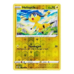 Rebel Clash 063/192 Helioptile (Reverse Holo)