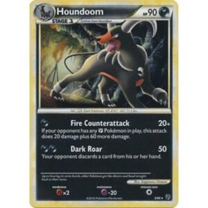 HS Undaunted 5/90 Houndoom (Cosmo Holo)