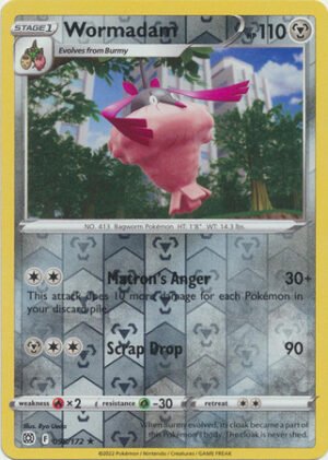 Brilliant Stars 098/172 Wormadam (Reverse Holo)