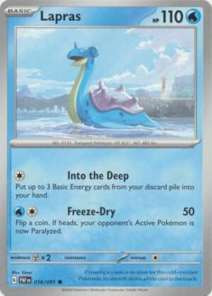 SV Paldean Fates 016/091 Lapras