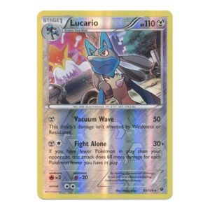 XY Fates Collide 63/124 Lucario (Reverse Holo)