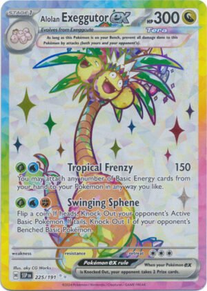 SV Surging Sparks 225/191 Alolan Exeggutor ex (Full Art)