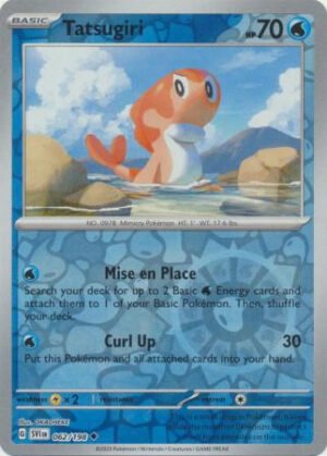 Scarlet & Violet (Base Set) 062/198 Tatsugiri (Reverse Holo)