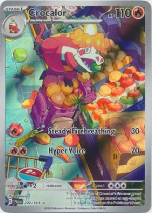 SV Paldea Evolved 202/193 Crocalor (Illustration Rare)